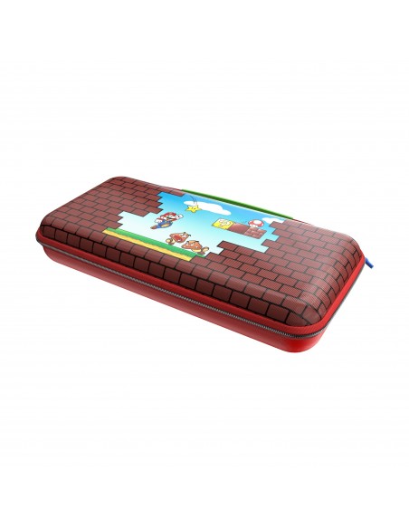 -18190-Switch 2 - Funda Playtrek Travel Case Mario Bricks-0840454402414