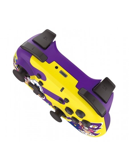 -19365-Switch - Mando Horipad Inalámbrico (Wario Y Waluigi)-0810050912648