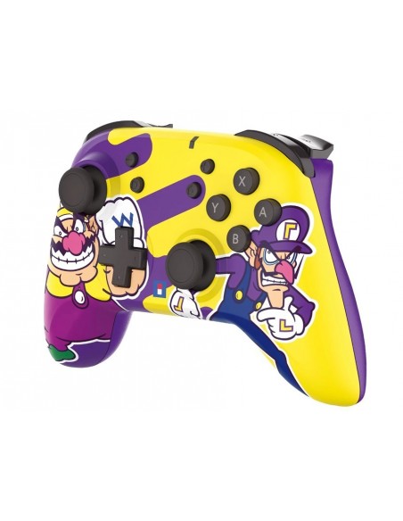 -19365-Switch - Mando Horipad Inalámbrico (Wario Y Waluigi)-0810050912648