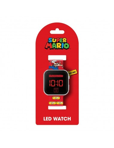 19411-Merchandising - Nintendo Super Mario LED Watch-5018479126959
