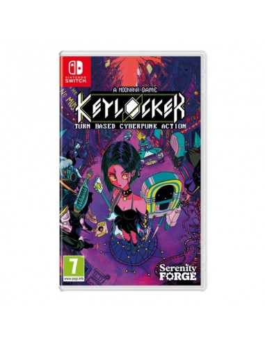 19641-Switch - Keylocker Turn Based Cyberpunk Action-8436016713184