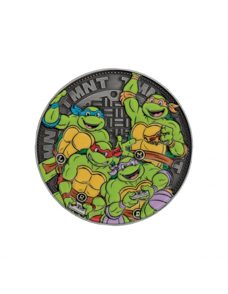 -19639-Merchandising - Moneda Krang Tortugas Ninja Edición Limitada Fanattik-5061114760193