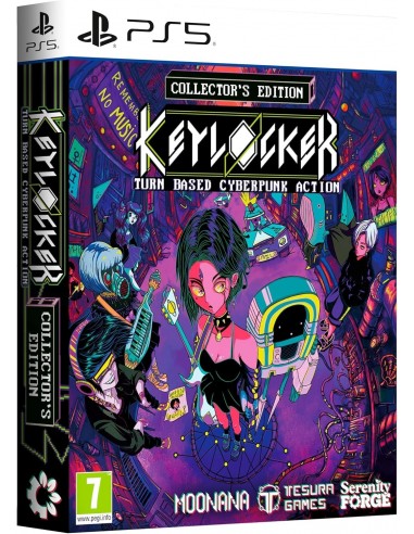 19627-PS5 - Keylocker Turn Based Cyberpunk Action Collectors Edition-8436016713191