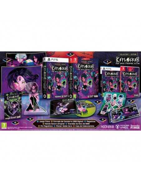 -19616-Switch - Keylocker Turn Based Cyberpunk Action Collectors Edition-8436016713207