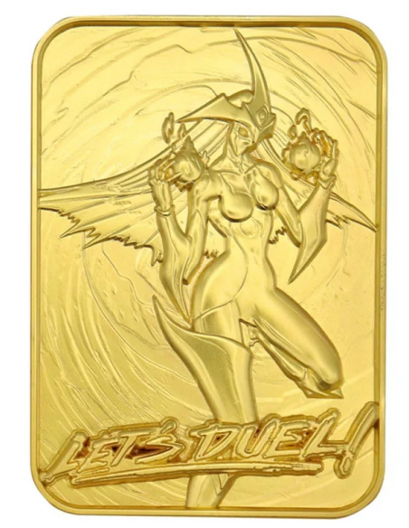 -19597-Merchandising - Yu-Gi-Oh! GX Elemental Hero Burstinatrix 24k Gold Plated Ingot-5060948292849