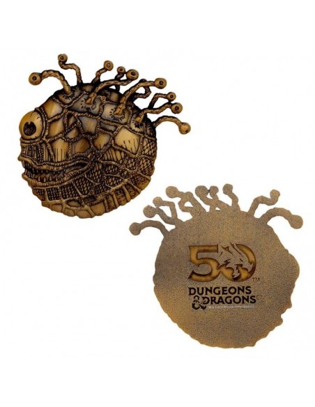 -19598-Merchandising - Dungeons & Dragons 50th Anniversary Beholder Twin Medallion Set-5060948294102