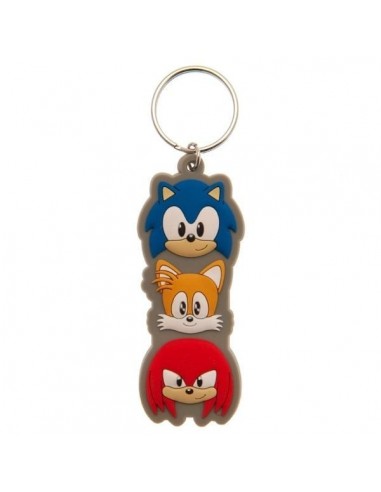 19704-Merchandising - Sonic: The Hedgehog - Llavero Trio Stack-5050293394404