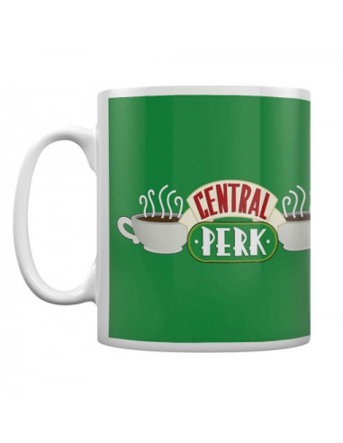 19696-Merchandising - Friends - Taza 320 Ml Central Perk Green-5050574253284