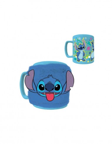 19686-Merchandising - Lilo & Stitch - Taza Peluda Stitch-5063457063122