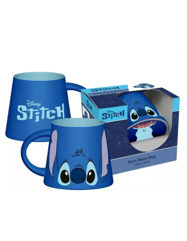19685-Merchandising - Lilo & Stitch - Taza Cónica Con Base Ilustrada 350 Ml Stitch-5063457050948