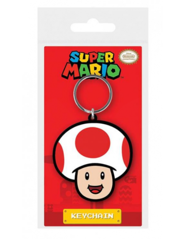 19682-Merchandising - Super Mario - Llavero Toad-5050293389264