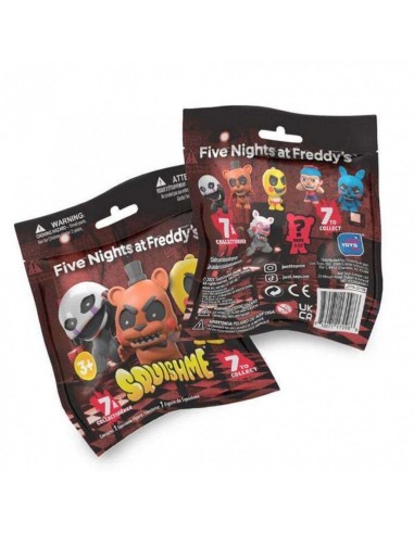 19611-Merchandising - FNAF Squishmes S2 – Figura blanda de colección-0850071170986