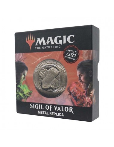 19594-Merchandising - Magic The Gathering Limited Edition Replica Sigil of Valor-5060948290968