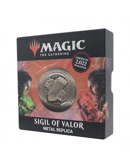 -19594-Merchandising - Magic The Gathering Limited Edition Replica Sigil of Valor-5060948290968