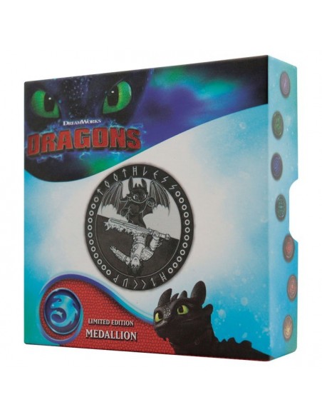 -19590-Merchandising - How to Train Your Dragon Limited Edition Medallion -5060948294072