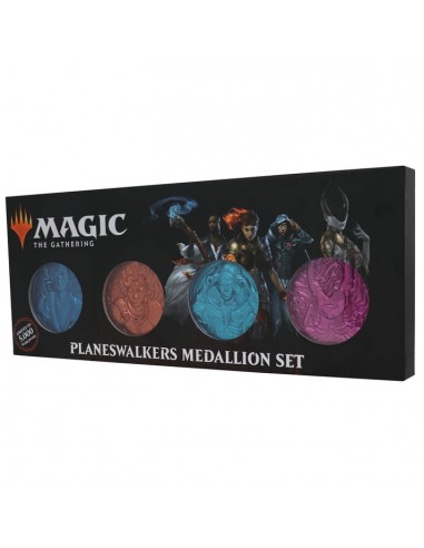 19588-Merchandising - Magic the Gathering Limited Edition Planeswalkers Medallion Collection-5060662468353