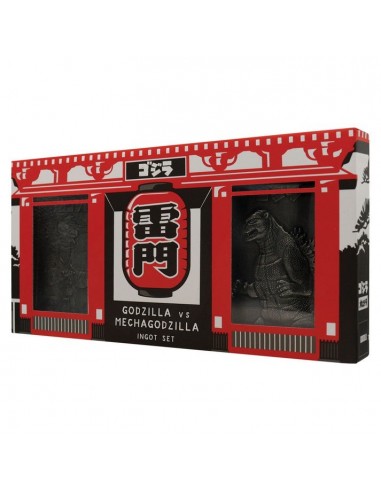 19585-Merchandising - Godzilla 70th Anniversary Limited Edition Twin Ingot Set-5060948293150