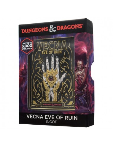19582-Merchandising - Dungeons & Dragons Vecna Eve of Ruin Ingot-5060948293976