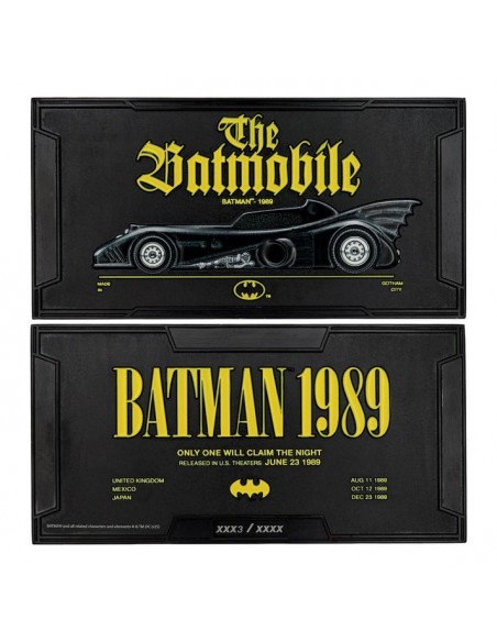 -19574-Merchandising - Batman Batmobile XL Ingot-5060948296557