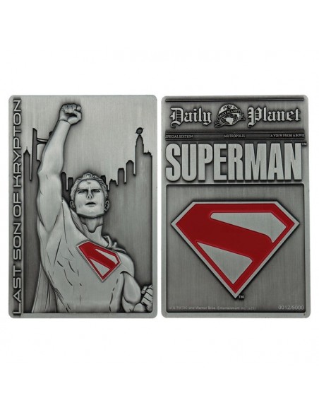 -19572-Merchandising - Superman 2025 Last Son of Krypton Ingot-5060948297288