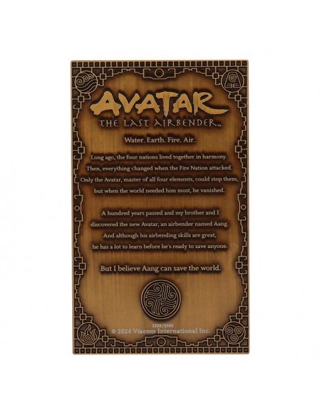-19570-Merchandising - Avatar the Last Airbender Limited Edition Aang Ingot-5060948295024