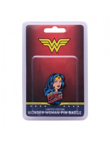 19566-Merchandising - DC Comics Wonderwoman Limited Edition Pin Badge-5060662464584