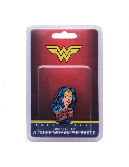 -19566-Merchandising - DC Comics Wonderwoman Limited Edition Pin Badge-5060662464584