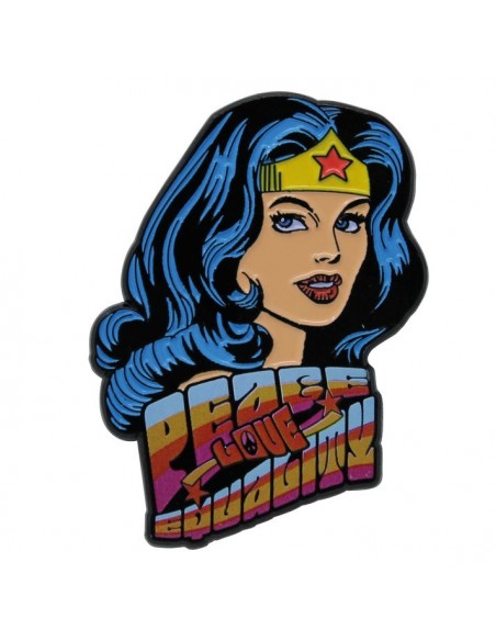 -19566-Merchandising - DC Comics Wonderwoman Limited Edition Pin Badge-5060662464584