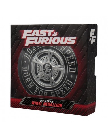 19564-Merchandising - Fast & Furious ‘Born for Speed Medallion-5060948297455