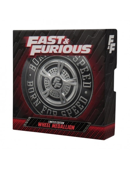 -19564-Merchandising - Fast & Furious ‘Born for Speed Medallion-5060948297455