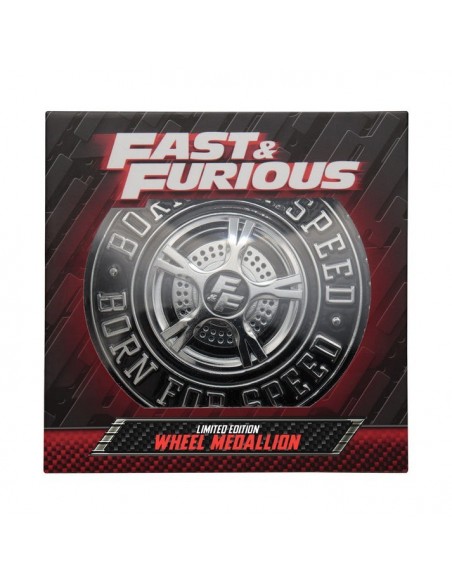 -19564-Merchandising - Fast & Furious ‘Born for Speed Medallion-5060948297455