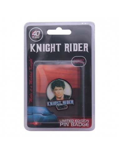 19555-Merchandising - Knight Rider Limited Edition Pin Badge-5060662467455
