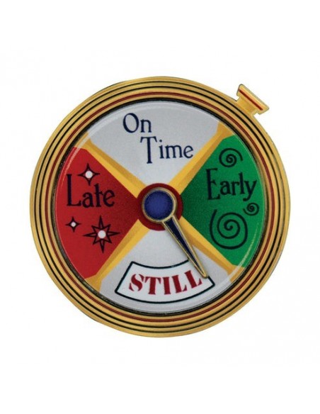 -19548-Merchandising - The Polar Express Conductor's Stopwatch Spinning Pin Badge-5060948296120