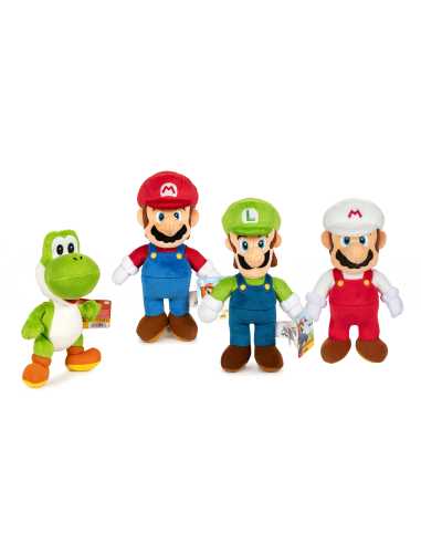 19545-Peluches - Peluche  Nintendo Yoshi 25 cm-9504198728629