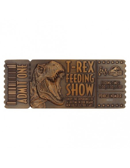 -19538-Merchandising - Jurassic Park Feeding Show Ticket-5060948296236