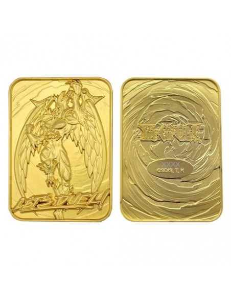 -19536-Merchandising - Yu-Gi-Oh! GX Elemental Hero Avian 24K Gold Plated Ingot-5060948292801