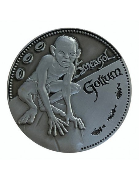 -19532-Merchandising - The Lord of the Rings Limited Edition Gollum Collectible Coin-5060662464515
