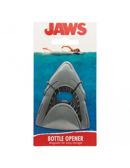 -19529-Merchandising - Jaws 50th Anniversary Shark Bottle Opener-5060948293761