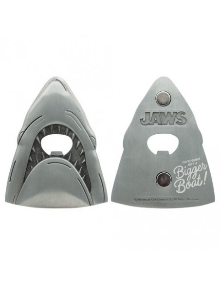 -19529-Merchandising - Jaws 50th Anniversary Shark Bottle Opener-5060948293761