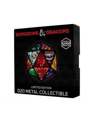 19554-Merchandising - Dungeons & Dragons D20 Medallion-5060948294133