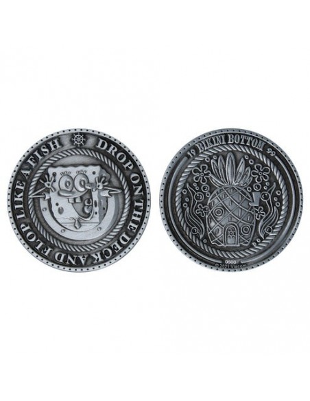 -19527-Merchandising - SpongeBob SquarePants Limited Edition Collectible Coin-5060662467547