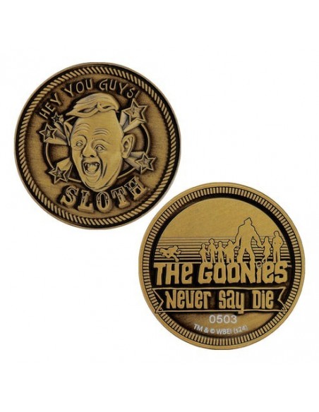 -19522-Merchandising - The Goonies Sloth Collectible Coin-5060948294928