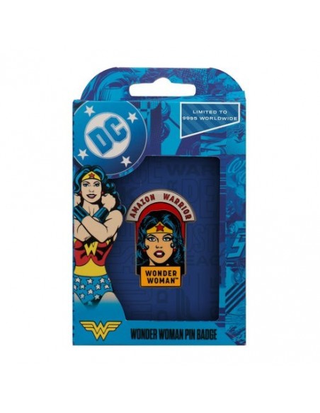 -19512-Merchandising - Wonder Woman Amazon Warrior Pin Badge-5060948298520