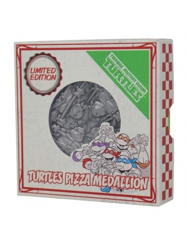 19510-Merchandising - Teenage Mutant Ninja Turtles Limited Edition Pizza Medallion-5060662467219