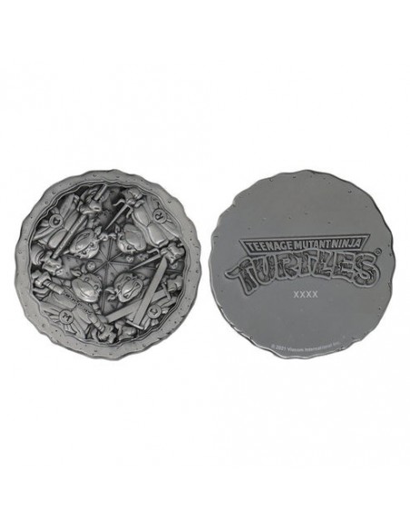 -19510-Merchandising - Teenage Mutant Ninja Turtles Limited Edition Pizza Medallion-5060662467219