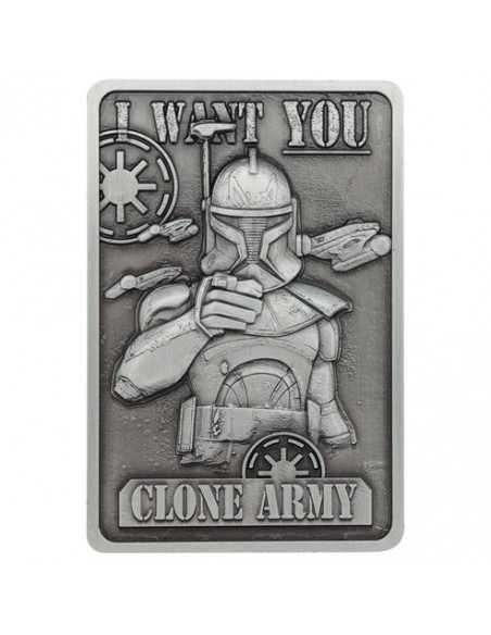 -19489-Merchandising - Star Wars: The Clone Wars Captain Rex Ingot-5060948296854