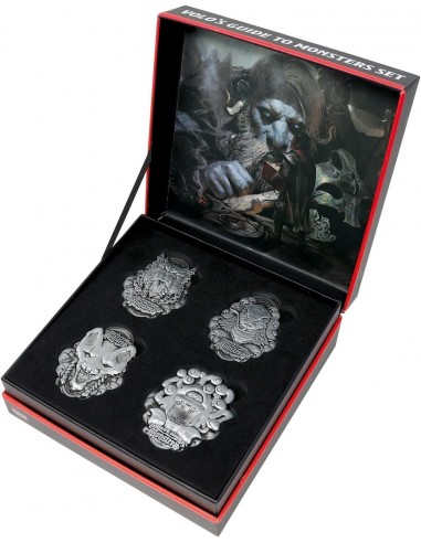 19487-Merchandising - Dungeons & Dragons Volo's Guide to Monsters Medallion Set -5060662467905