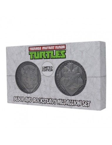 19483-Merchandising - Teenage Mutant Ninja Turtles Limited Edition Medallion Set-5060662467271