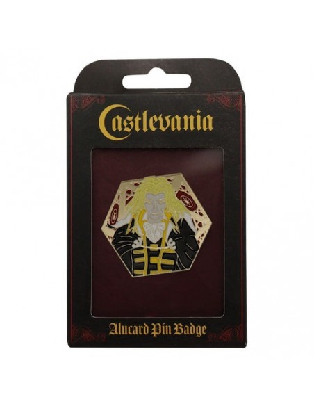 -19482-Merchandising - Castlevania Alucard Limited Edition Pin Badge-5060948293297