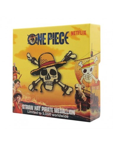 19480-Merchandising - One Piece Limited Edition Jolly Roger Medallion-5060948295321